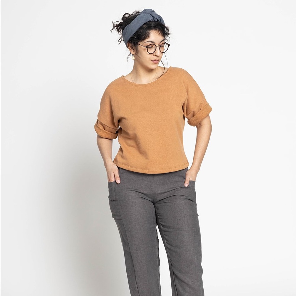 Conscious Clothing Hemp Fleece Chloe Tee - Small - Seconds